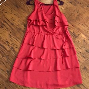 WORN ONCE— APT 9 coral dress